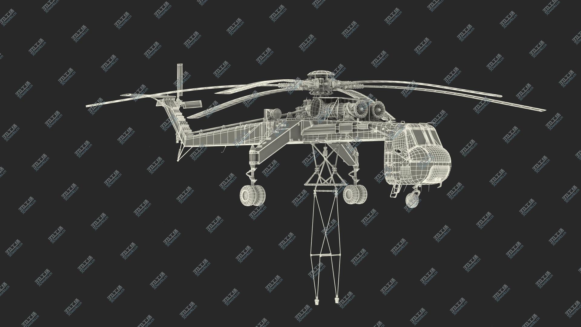 images/goods_img/20210313/3D Heavy Lift Helicopter Sikorsky S-64 Skycrane Rigged/5.jpg